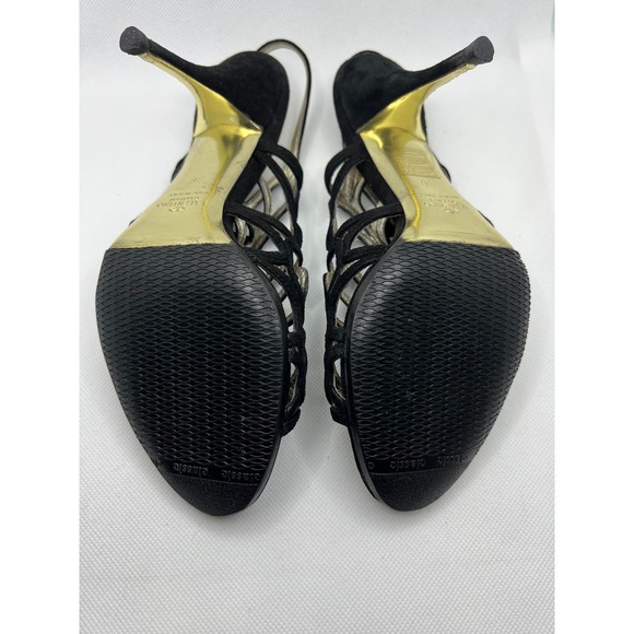 Valentino Suede Slingback Sandals - Picture 5 of 6